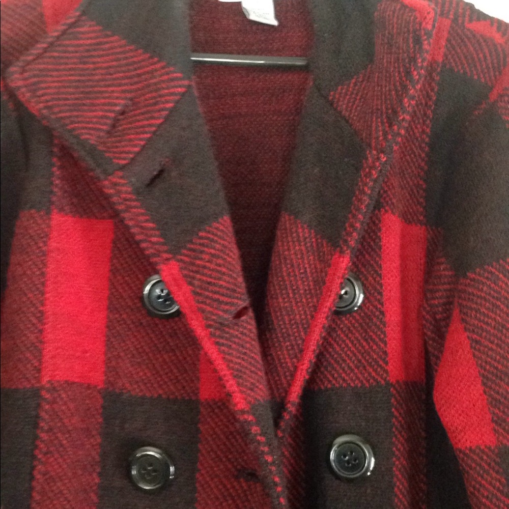 Wool doubled breaded jacket - Picture 2 of 4
